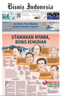 Image of [Newspaper] Bisnis Indonesia Pada Tanggal 24 Maret 2020