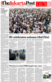 Image of [Newspaper] The Jakarta Post May 26, 2020