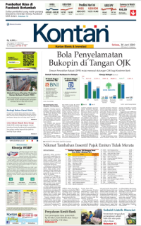 Image of [Newspaper] Kontan Pada Tanggal 30 Juni 2020