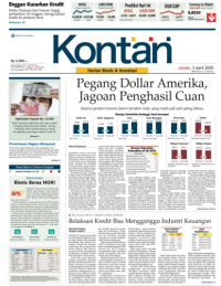 Image of [Newspaper] Kontan Pada Tanggal 3 April 2020